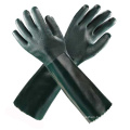 Guantes de protección largos de PVC